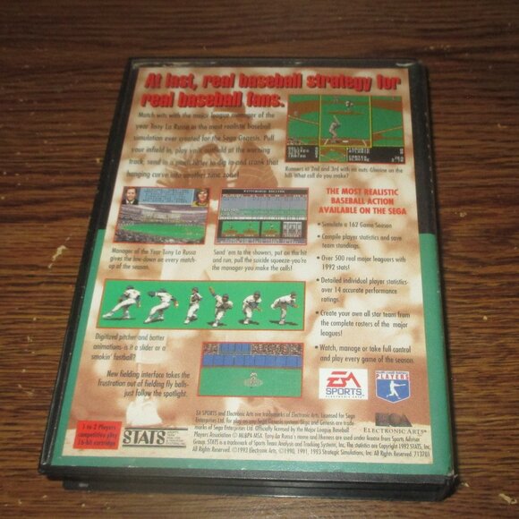 Triple Score 3-in-1, and 2 Baseball Games (Sega Genesis, 1990s) - Picture 5 of 8
